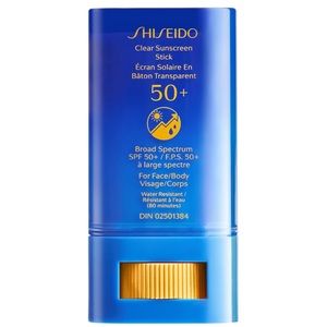 Shiseido Suncare Clear Sunscreen Stick SPF 50